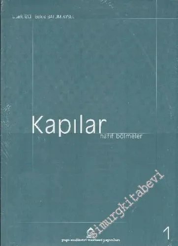 Kapılar: Hafif Bölmeler, Detaylar  2 Cilt TAKIM -        2003