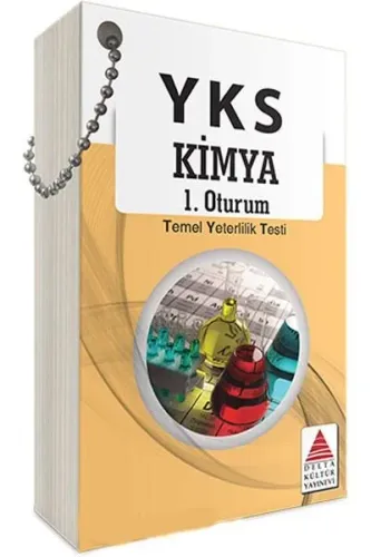 Delta Kültür Yayınları TYT Kimya Kartları Delta Kültür