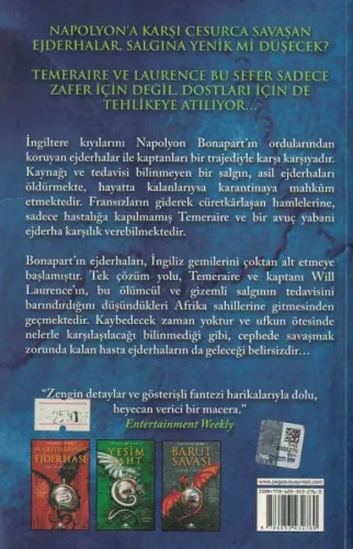 Fildişi İmparatorluğu Temeraire Serisi 4 Naomi Novik Pegasus Yayıncılı