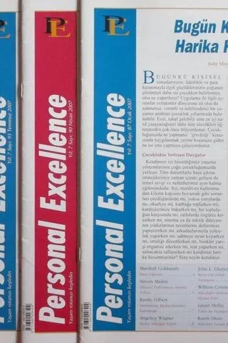 Perconal Excellence Sayılar 2007/87, 90, 92, 93