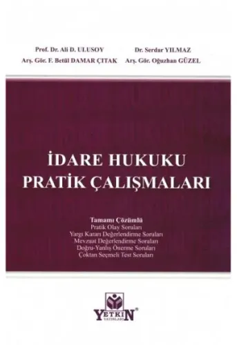 İdare Hukuku Pratik Çalışmaları