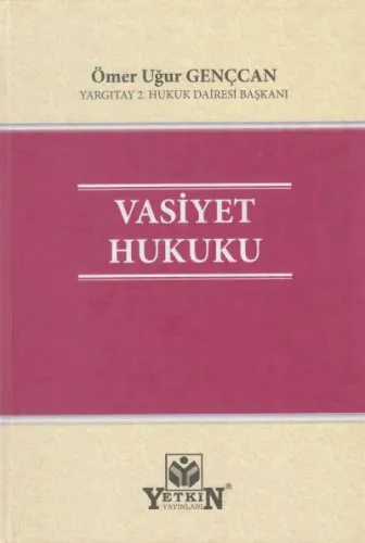 Vasiyet Hukuku
