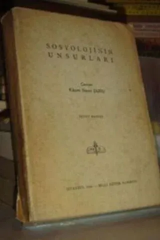 Sosyolojinin Unsurları