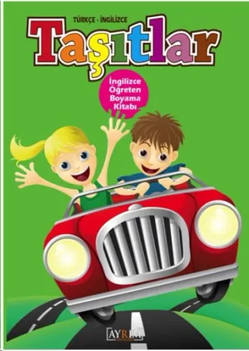 Taşıtlar-İngilizce ÖğretenBoyama Kitabı