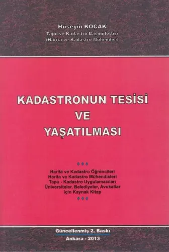 Kadastronun Tesisi ve Yaşatılması