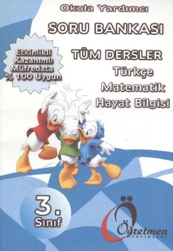Öğretmen 3. Sınıf Tüm Dersler Soru Bankası
