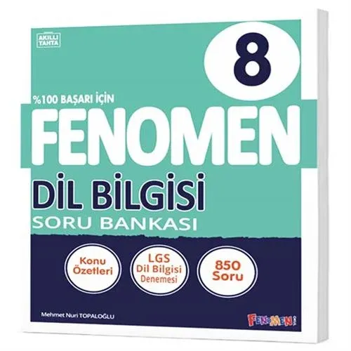 8 FENOMEN DİL BİLGİSİ SORU BANKASI