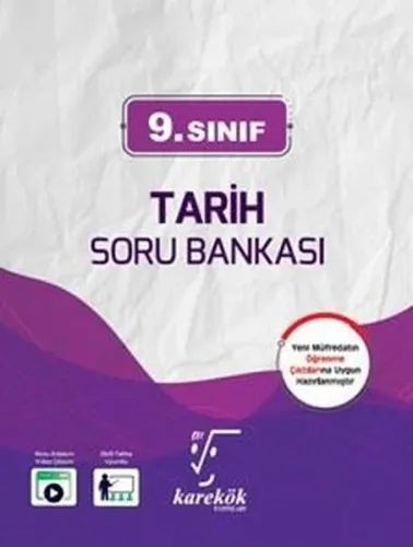 Karekök Yayınları 9. Sınıf Tarih Soru Bankası