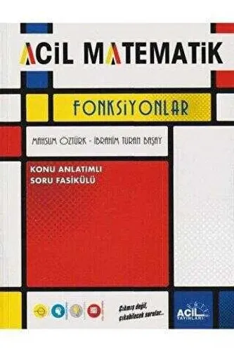 Acil Yayınları TYT Matematik Fonksiyonlar