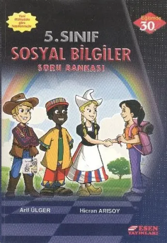 Esen Yayınları 5. Sınıf Sosyal Bilgiler Soru Bankası Esen