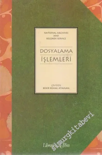 Dosyalama İşlemleri: National Archives And Records Service -        1995