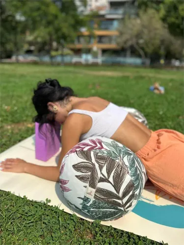 Reflect Series 4.1 mm Lotus Doğal Kauçuk Kaydırmaz Yoga Matı