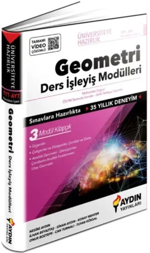 Aydın TYT AYT Geometri Ders İşleyiş Modülleri