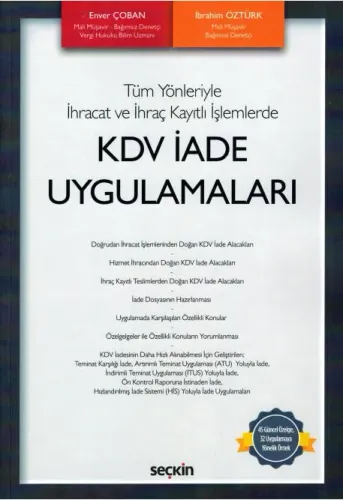 KDV İade Uygulamaları