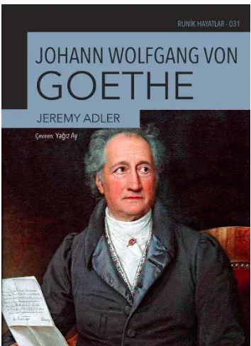Johann Wolfgang Von Goethe Jeremy Adler