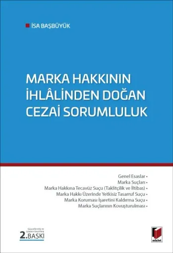 Marka Hakkının İhlalinden Doğan Cezai Sorumluluk