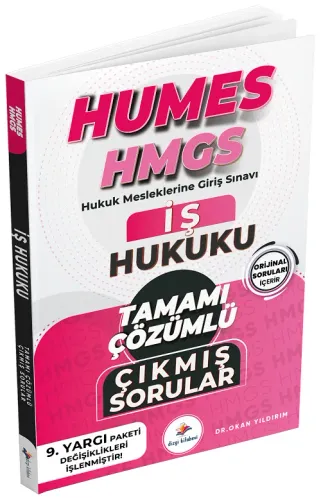 Dizgi Kitap Yayınları HUMES HMGS İş Hukuku Çıkmış Sorular Çözümlü