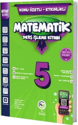 Av Yayınları 5. Sınıf Matematik Ders İşleme Kitabı