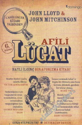 Afili Lügat: Hayli İlginç Bir Aforizma Kitabı -