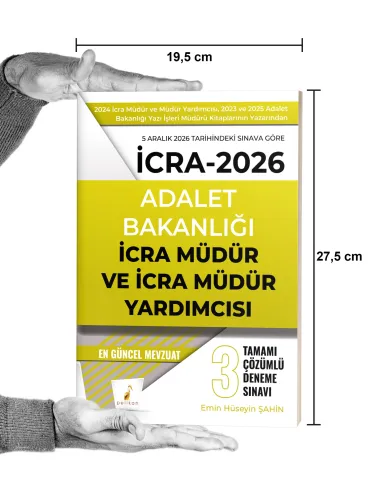 İcra Müdür ve Müdür Yardımcısı Tamamı Çözümlü 3 Deneme Sınavı İcra Müdür ve Müdür Yardımcısı Tamamı Çözümlü 3 Deneme Sınavı