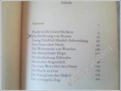 Sternstunden der Menschheit : Zwölf Historische Miniaturen - 1989
