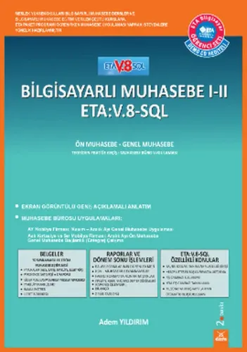 Bilgisayarlı Muhasebe 1-2 ETA V.8 SQL