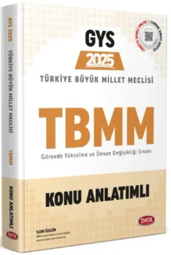 SÜPER FİYAT Data Yayınları 2025 Türkiye Büyük Millet Meclisi (TBMM) GYS Ortak Konular Konu Anlatımlı