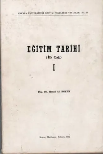 Eğitim Tarihi ( İlk Çağ ) 1