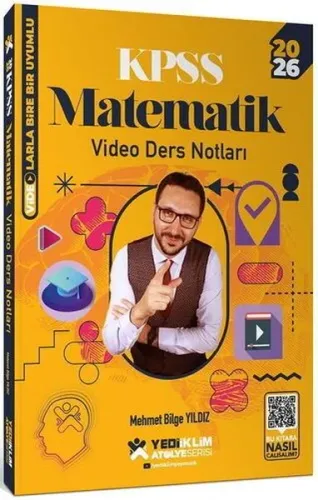 Yediiklim Yayınları 2026 KPSS Matematik Genel Yetenek Atölye Serisi Video Ders Notları