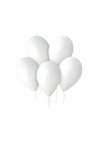 VAGON 12" 100 ADET BALON BEYAZ