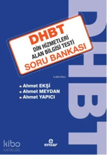 DHBT Din Hizmetleri Alan Bilgi Testi Soru Bankası