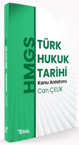HMGS Türk Hukuk Tarihi Konu Anlatımı