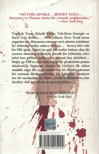 İyi Adamlar Joe Pıstone Bilge Kültür Sanat %41 indirimli