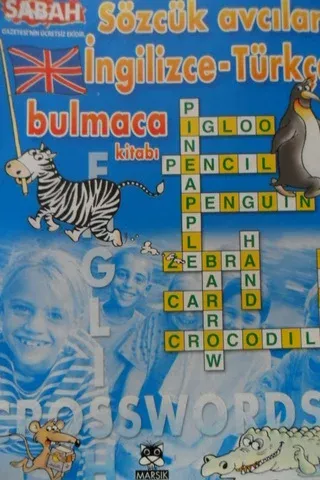 Sözcük Avcıları İngilizce-Türkçe Bulmaca Kitabı