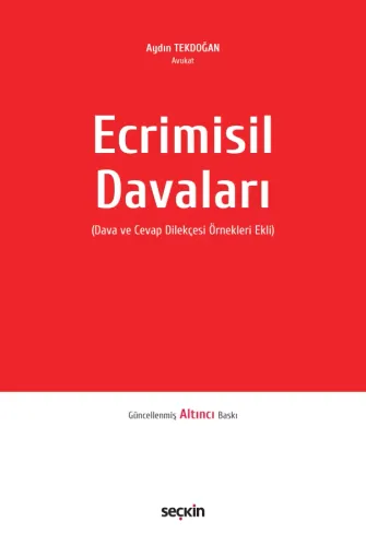 Ecrimisil Davaları Aydın Tekdoğan