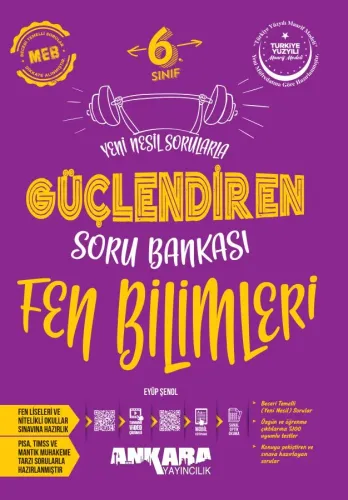 Ankara Yayıncılık 6. Sınıf Fen Bilimleri Güçlendiren Soru Bankası