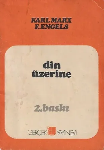 Din Üzerine - 1974 Yılı 2. Baskı Kitap
