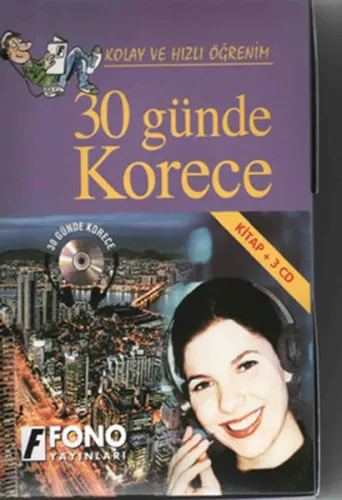 30 Günde Korece CD'li Set