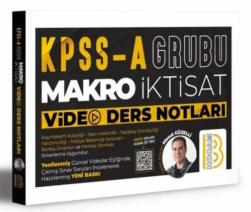 KPSS A Makro İktisat Video Ders Notları