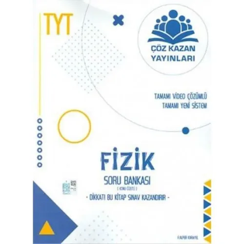 Çöz Kazan Yayınları TYT Fizik Konu Özetli Soru Bankası Çöz Kazan