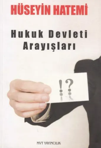 Hukuk Devleti Arayışı