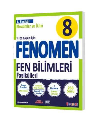 Fenomen 8. Sınıf Fen Bilimleri Mevsimler ve İklim 1. Fasikül