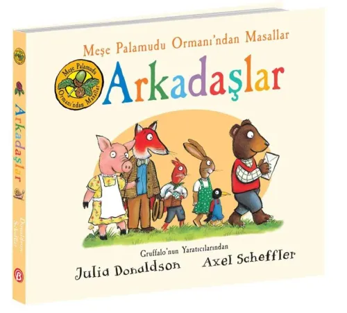 Arkadaşlar Meşe Palamudu Ormanından Masallar Ciltli