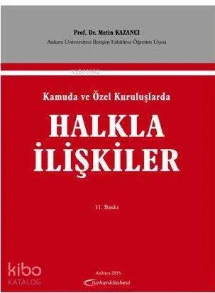 Kamuda ve Özel Kesimde Halkla İlişkiler