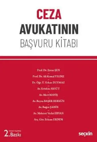 Ceza Avukatının Başvuru Kitabı