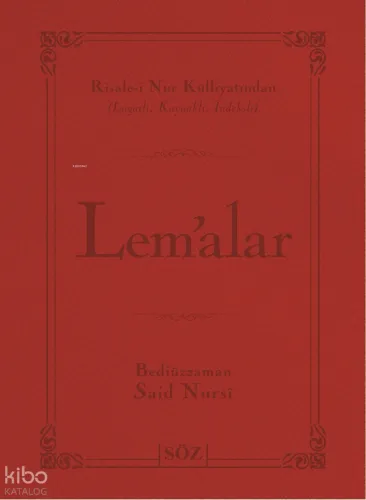 Lem'alar (Çanta Boy); Risale-i Nur Külliyatından Lügatlı, Kaynaklı, İndeksli