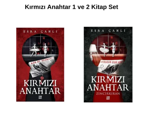 Kırmızı Anahtar 1 ve 2 Kitap Set