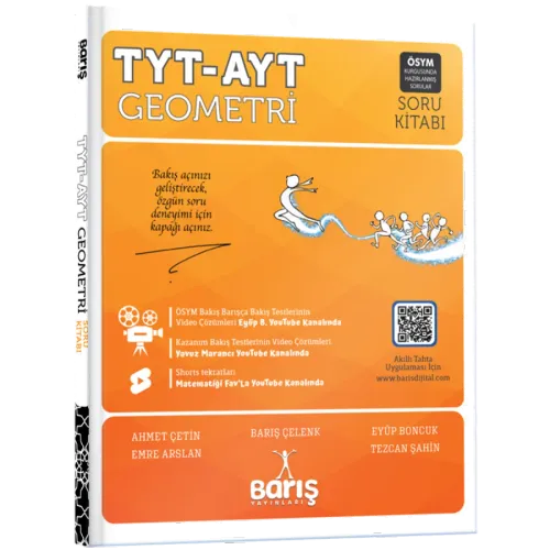 Barış Yayınları 2024 TYT-AYT Geometri Soru Kitabı