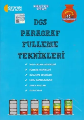 Akıllı Adam DGS Paragraf Fulleme Teknikleri-YENİ Akıllı Adam Yayınları