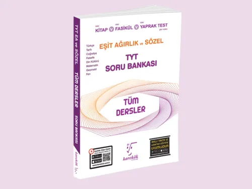 Karekök TYT Tüm Dersler Eşit Ağırlık ve Sözel Soru Bankası